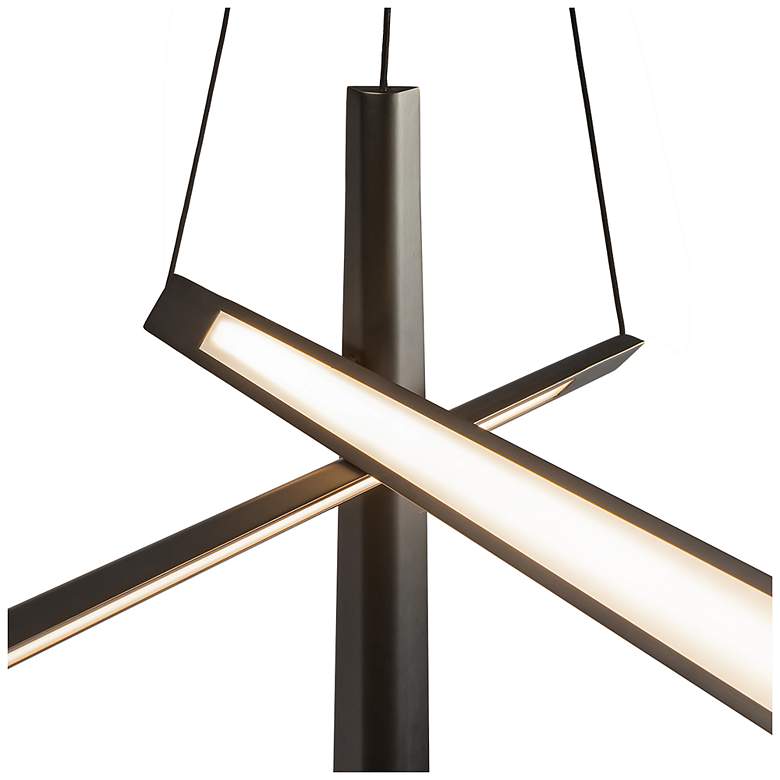 Image 3 Kuzco Lex LED 27-in Urban Bronze LED Chandelier more views