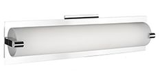 Image 2 Kuzco Lighthouse LED 18-in Chrome Vanity Light more views