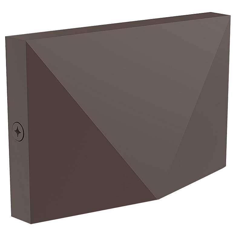 Image 1 Kuzco Lio 5" Wide Bronze Horizontal LED Outdoor Step Light