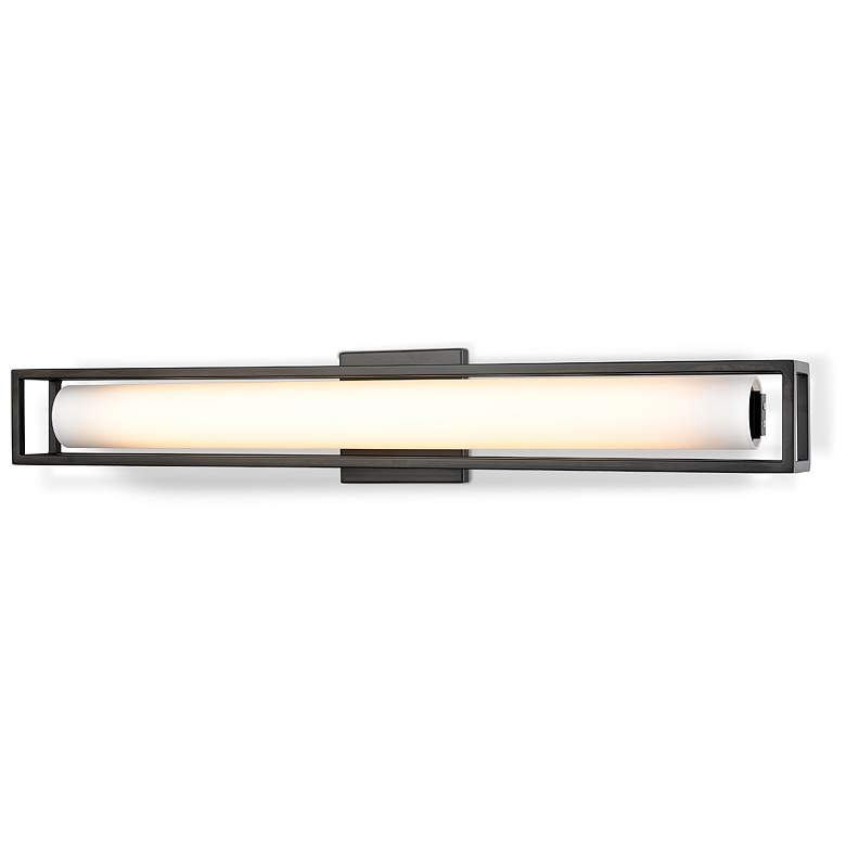 Image 1 Kuzco Lochwood LED 21-in Black Wall Sconce