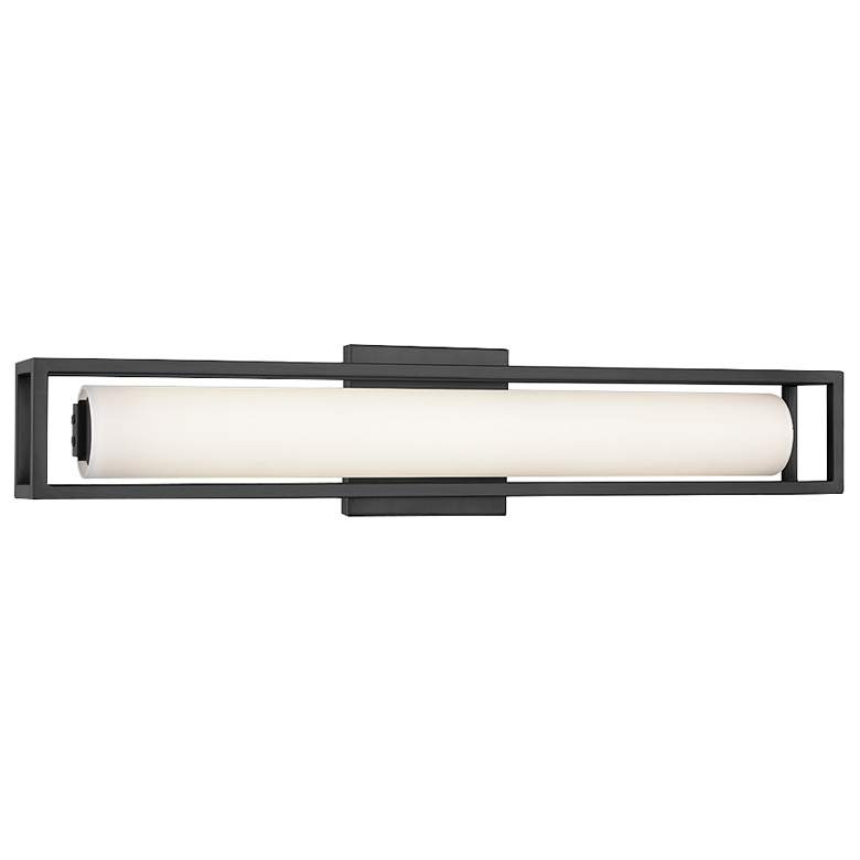 Image 1 Kuzco Lochwood LED 21-in Black Wall Sconce