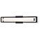 Kuzco Lochwood LED 21-in Black Wall Sconce