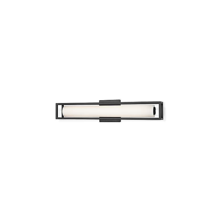 Image 2 Kuzco Lochwood LED 21-in Black Wall Sconce more views
