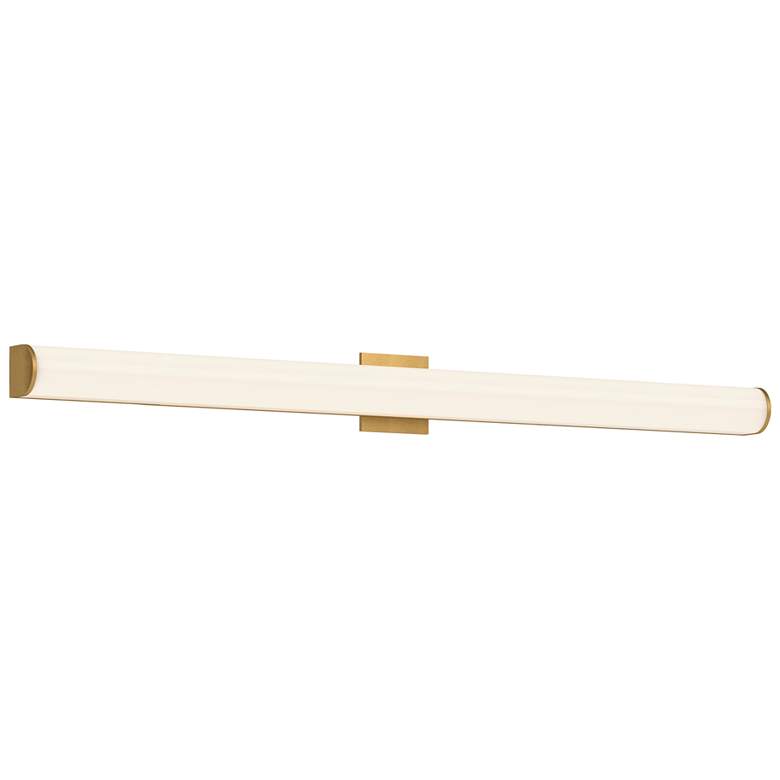 Image 1 Kuzco Longitude 48-in Brushed Gold Vanity Light