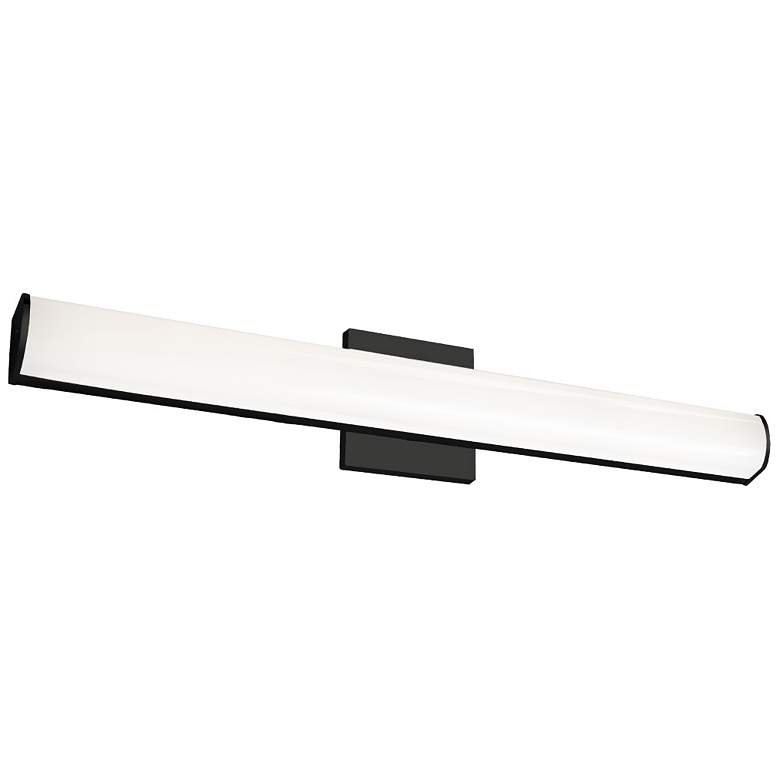 Image 1 Kuzco Longitude LED 24-in Black Vanity Light