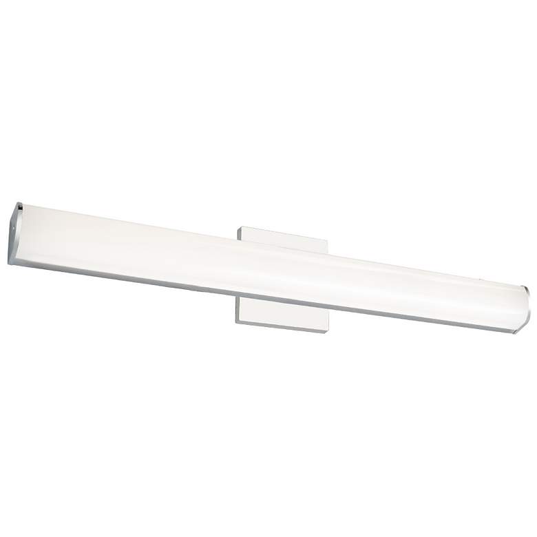 Image 1 Kuzco Longitude LED 24-in Chrome Vanity Light