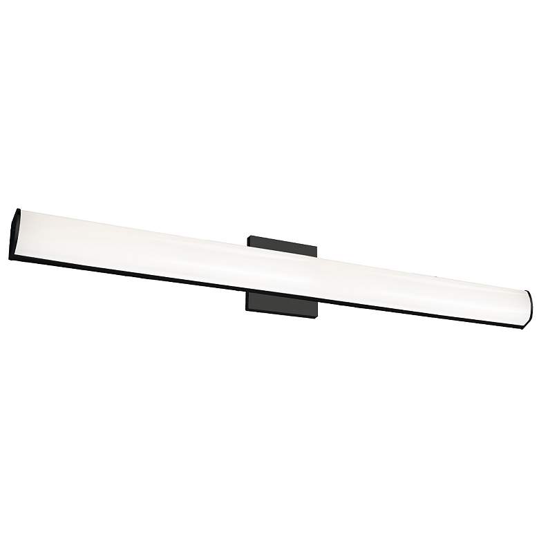 Image 1 Kuzco Longitude LED 36-in Black Vanity Light