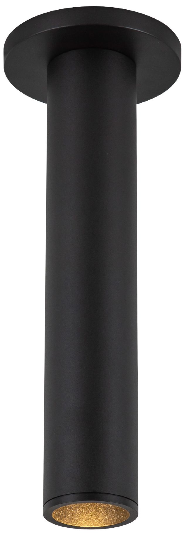 Image 2 Kuzco Lorna 12-in (2-in Dia.) 36 Degree Optic Black LED Ceiling Mount more views