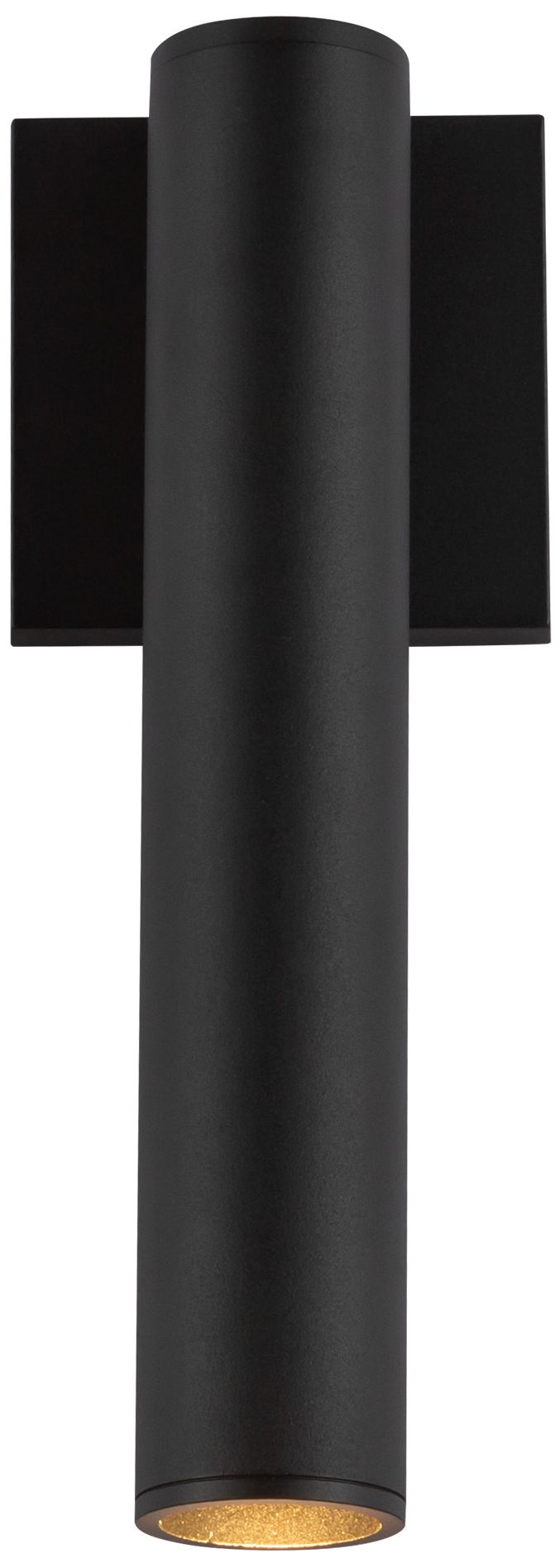 Image 3 Kuzco Lorna 12-in (2-in Dia.) 36 Degree Optic Black LED Wall Sconce more views