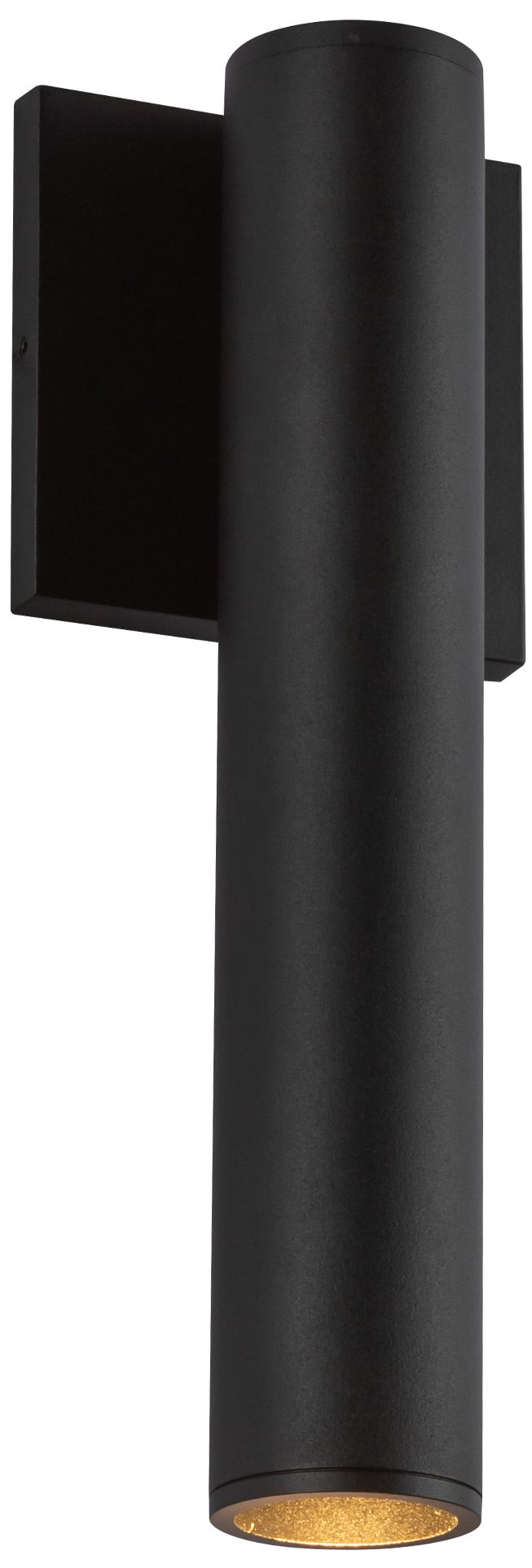 Image 4 Kuzco Lorna 12-in (2-in Dia.) 36 Degree Optic Black LED Wall Sconce more views