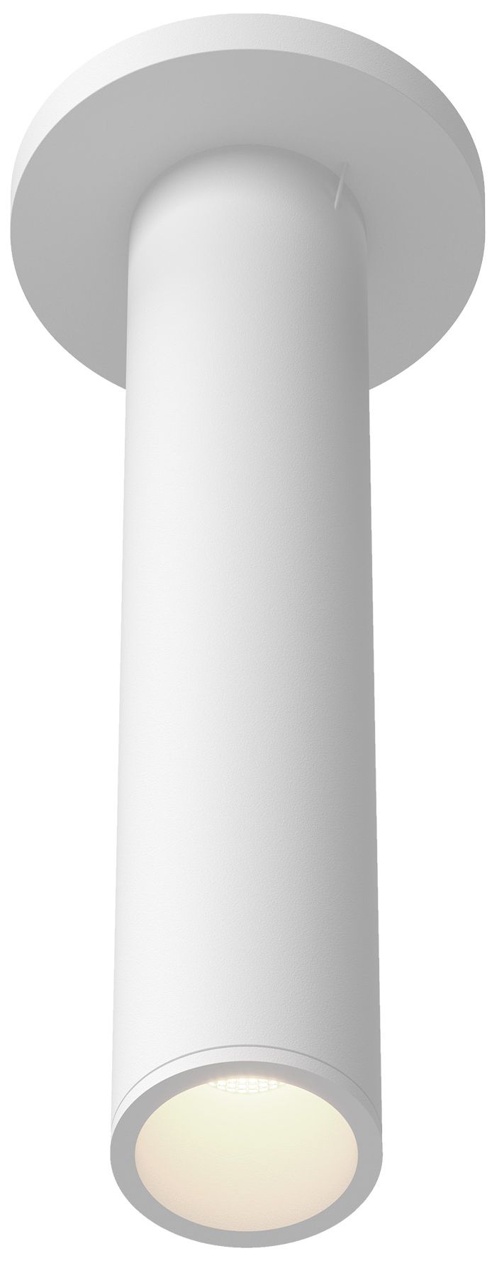 Kuzco Lorna 12-in (2-in Dia.) 36 Degree Optic White LED Ceiling Mount