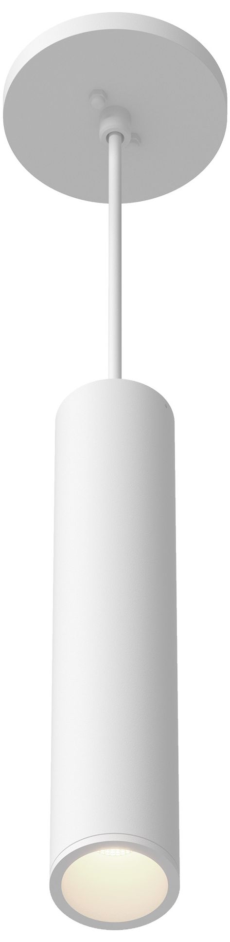 Kuzco Lorna 12-in (2-in Dia.) 36 Degree Optic White LED Pendant