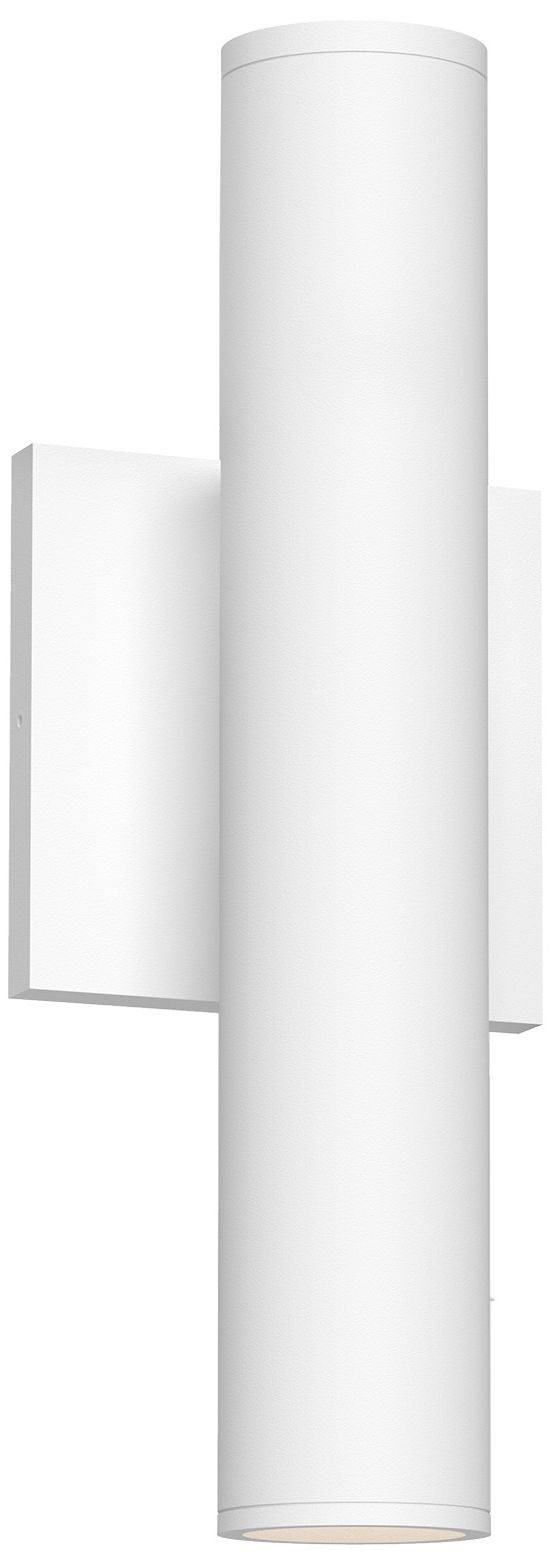 Kuzco Lorna 12-in (2-in Dia.) 36 Degree Optic White LED Wall Sconce