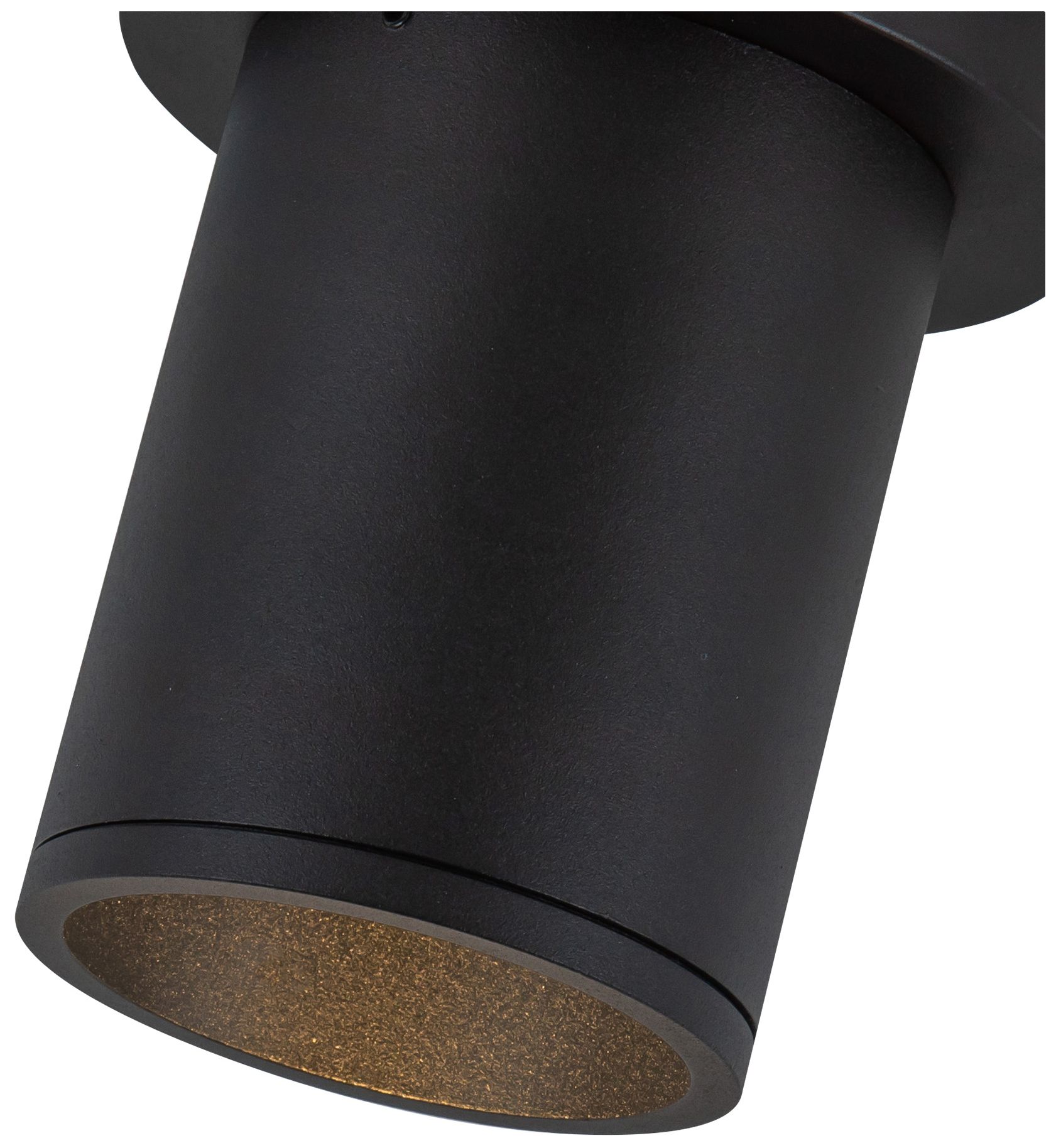 Image 3 Kuzco Lorna 12-in (3-in Dia.) 36 Degree Optic Black LED Ceiling Mount more views