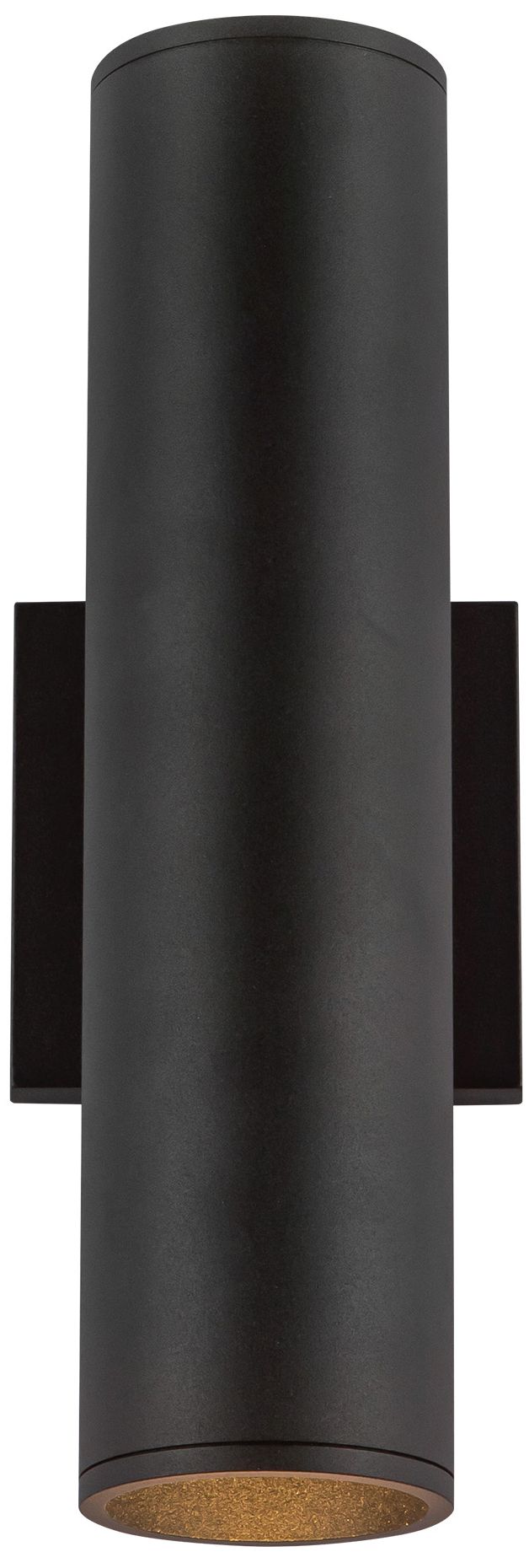 Image 3 Kuzco Lorna 12-in (3-in Dia.) 36 Degree Optic Black LED Wall Sconce more views