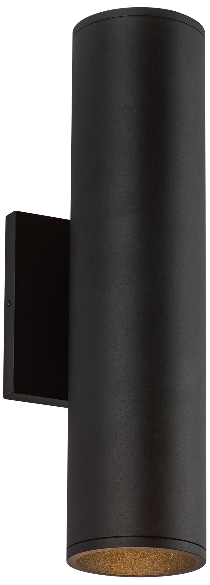 Image 4 Kuzco Lorna 12-in (3-in Dia.) 36 Degree Optic Black LED Wall Sconce more views