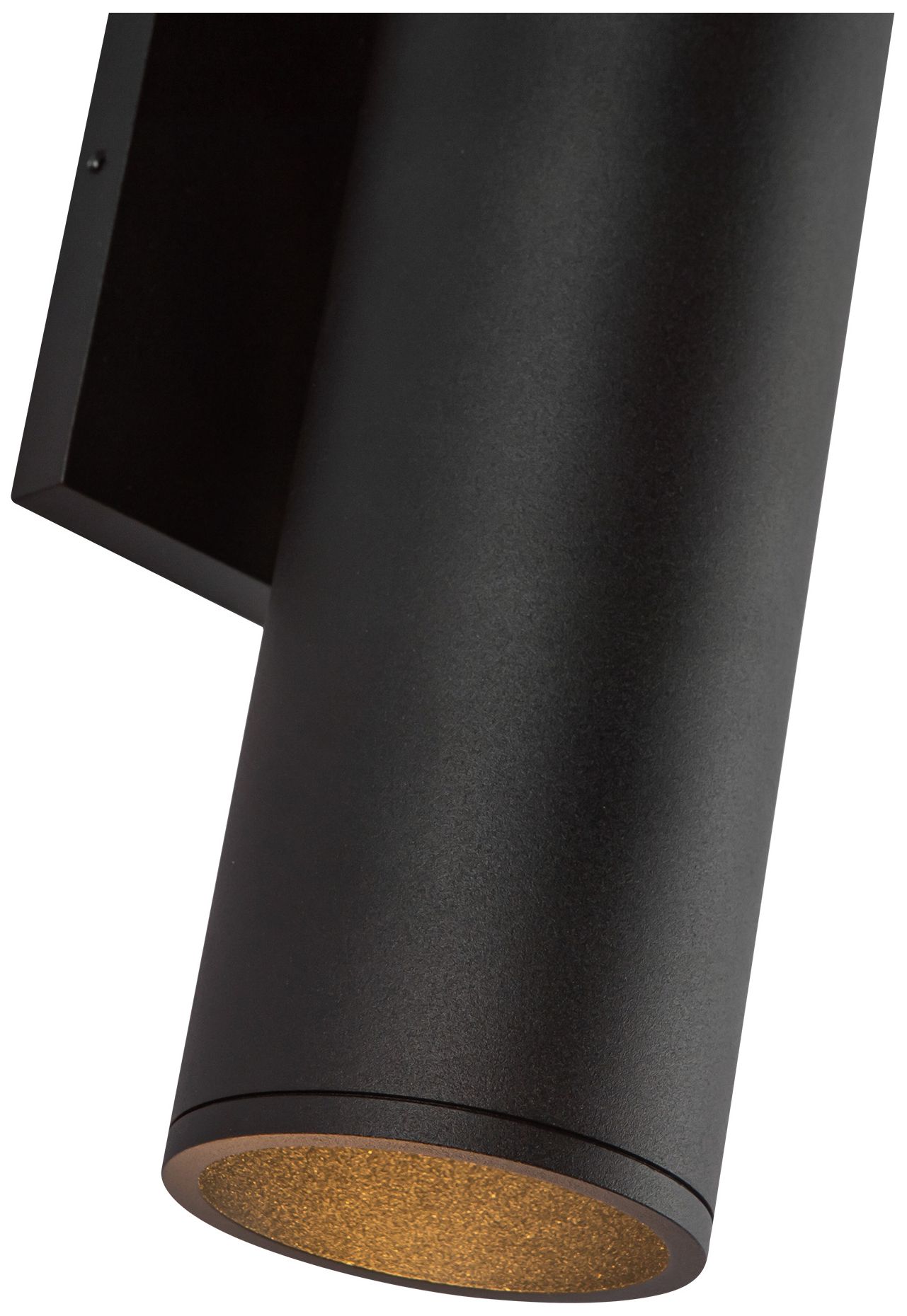 Image 5 Kuzco Lorna 12-in (3-in Dia.) 36 Degree Optic Black LED Wall Sconce more views