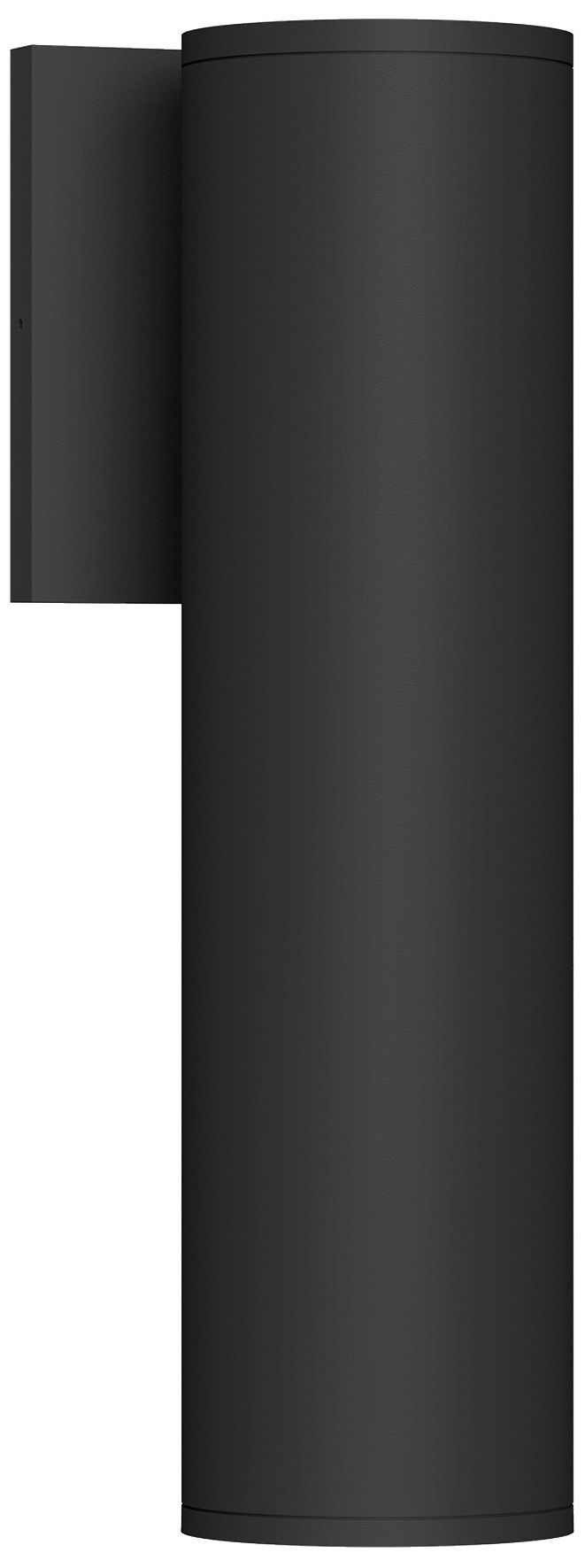 Image 2 Kuzco Lorna 12-in (3-in Dia.) 36 Degree Optic Black LED Wall Sconce