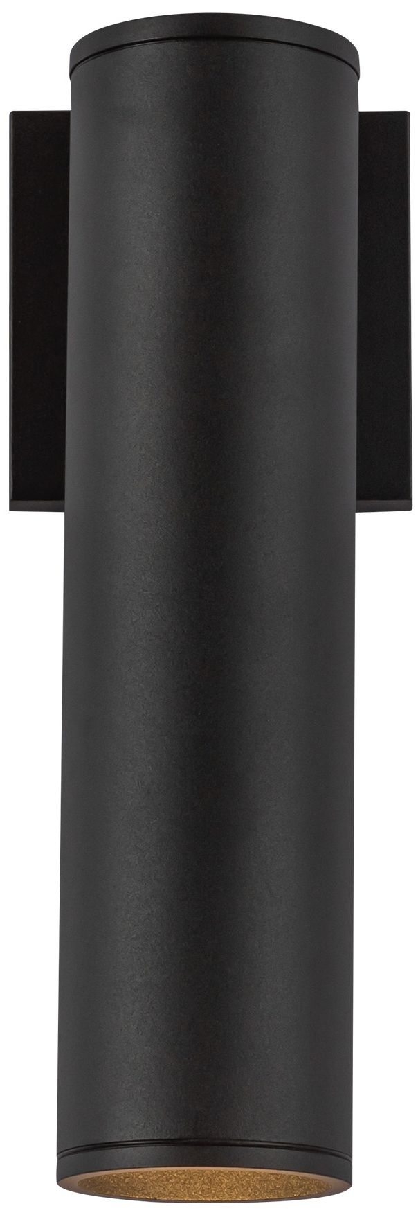 Image 3 Kuzco Lorna 12-in (3-in Dia.) 36 Degree Optic Black LED Wall Sconce more views