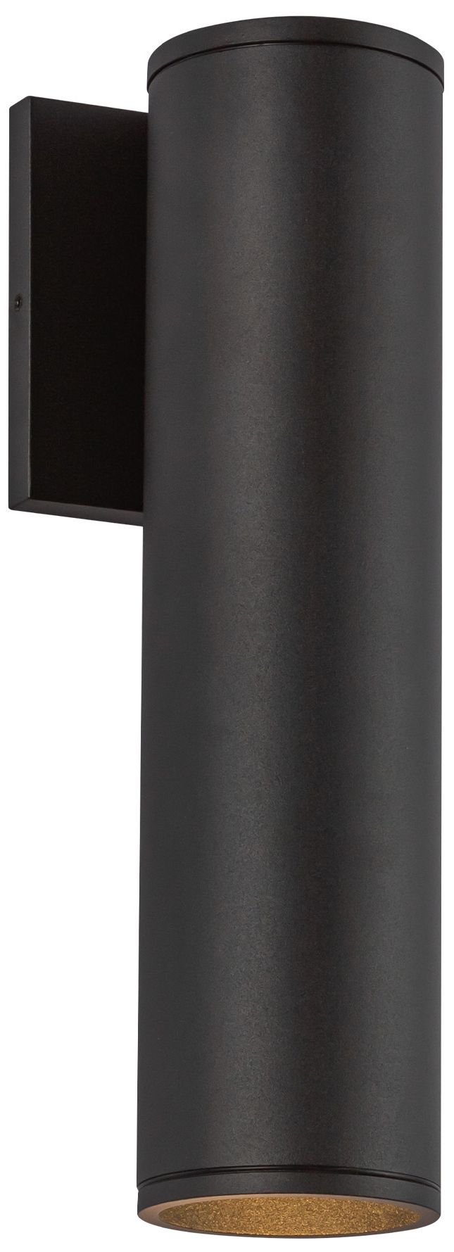 Image 4 Kuzco Lorna 12-in (3-in Dia.) 36 Degree Optic Black LED Wall Sconce more views