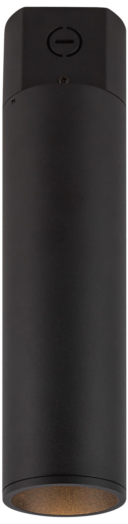 Image 3 Kuzco Lorna 14-in (3-in Dia.) Black LED Concrete Ceiling Mount more views