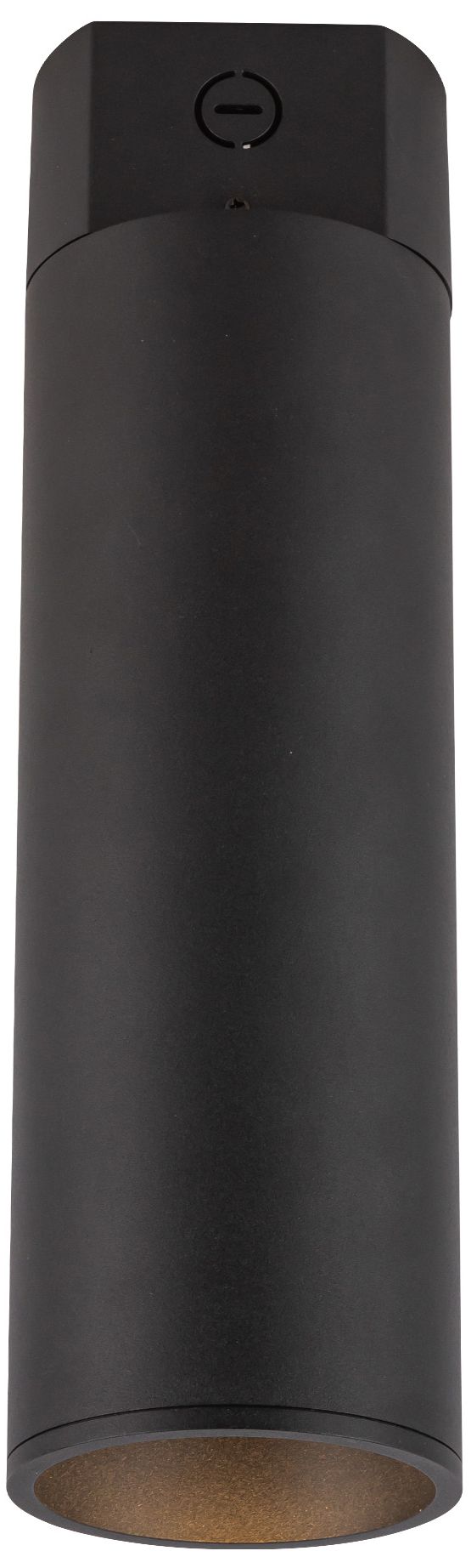 Image 2 Kuzco Lorna 15-in (4-in Dia.) Black LED Concrete Ceiling Mount more views