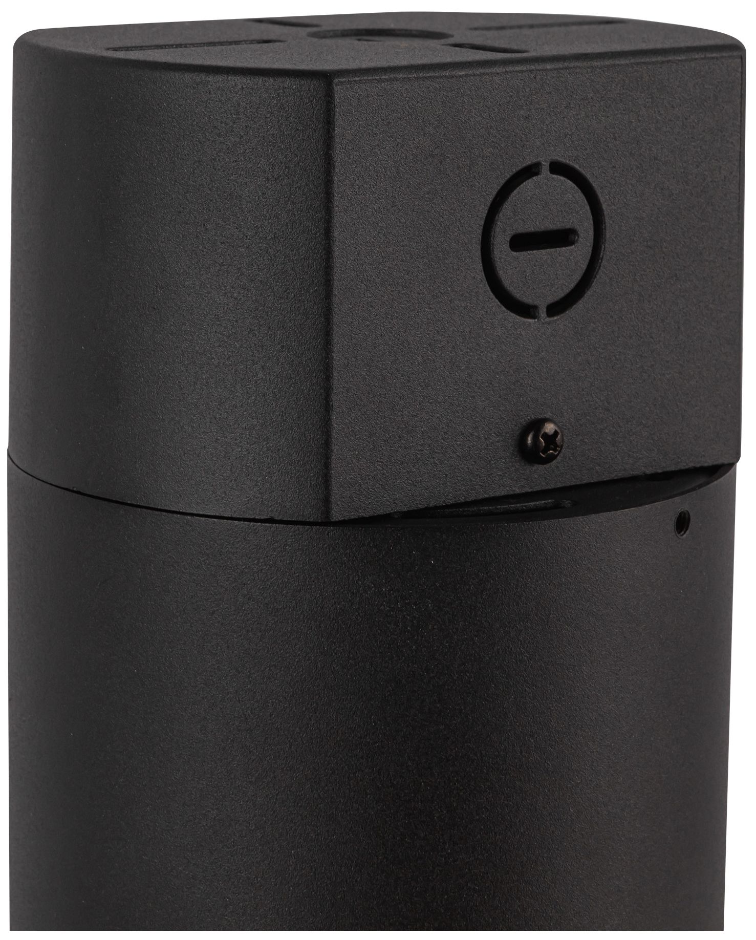 Image 4 Kuzco Lorna 15-in (4-in Dia.) Black LED Concrete Ceiling Mount more views