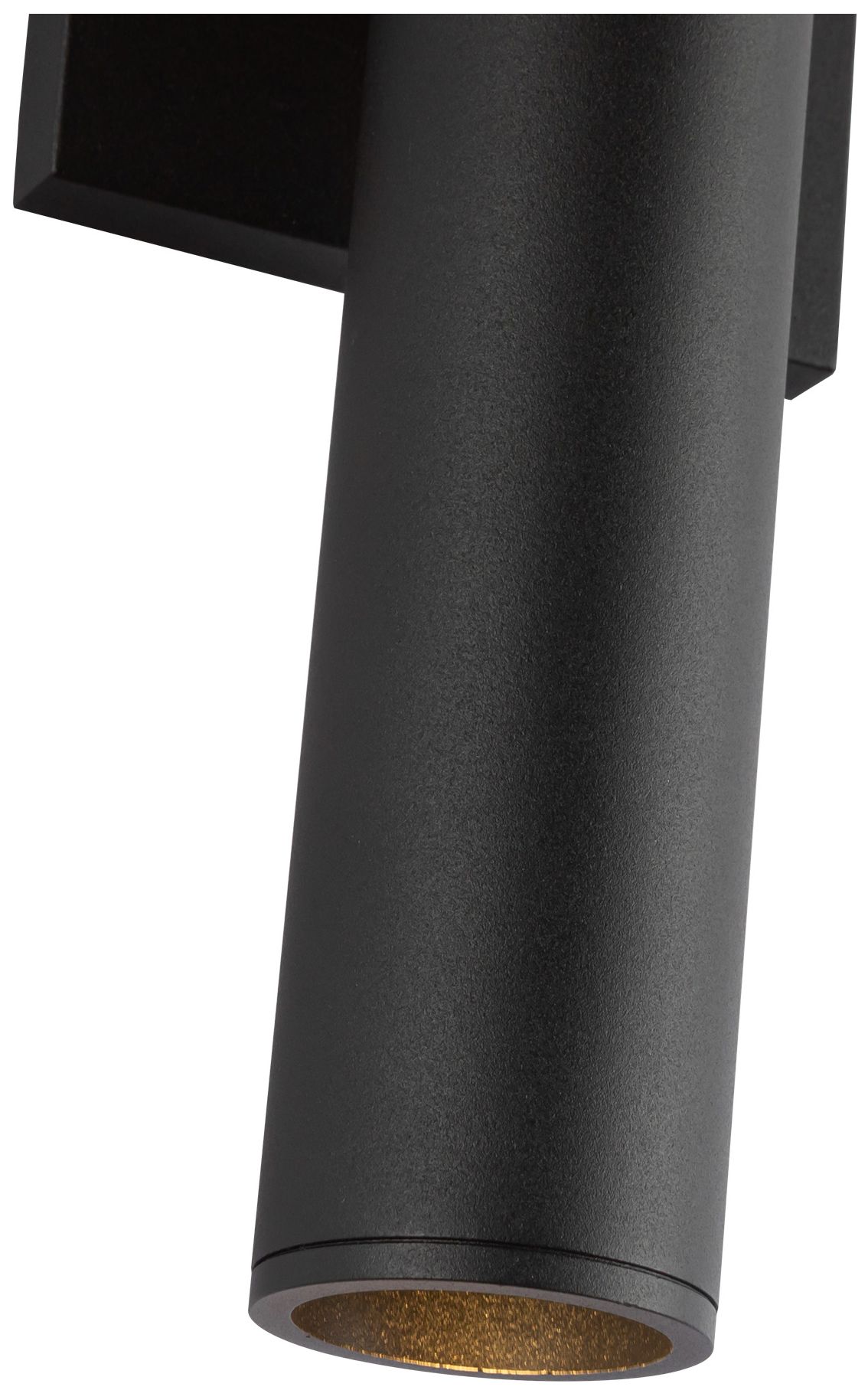 Image 5 Kuzco Lorna 16-in (2-in Dia.) 36 Degree Optic Black LED Wall Sconce more views