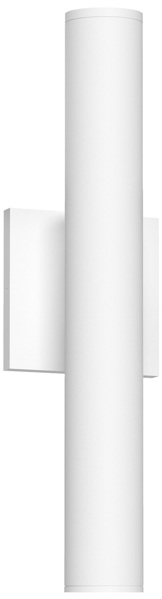 Kuzco Lorna 16-in (2-in Dia.) 36 Degree Optic White LED Wall Sconce