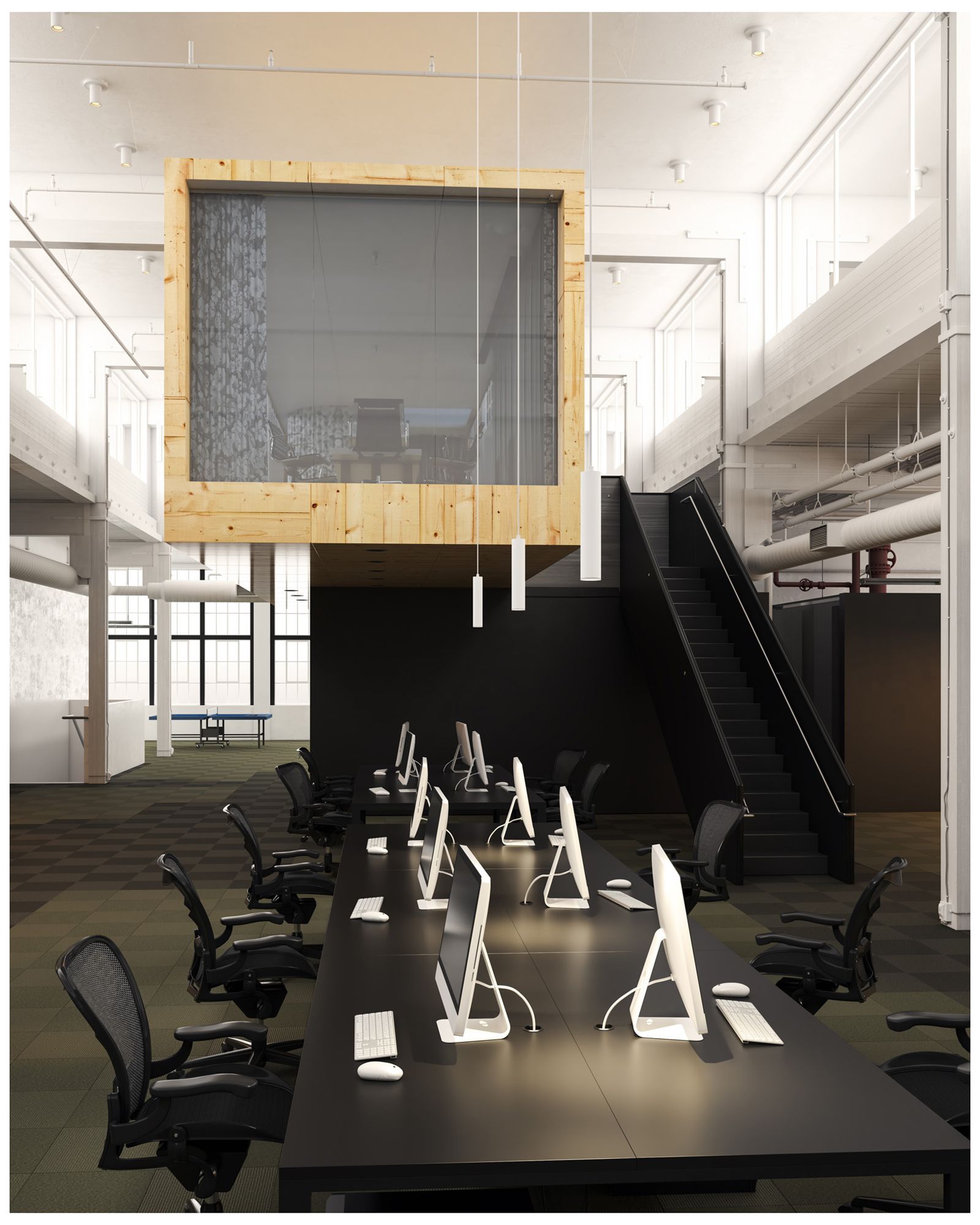 Image 2 Kuzco Lorna 4-in (2-in Dia.) 36 Degree Optic White LED Ceiling Mount more views