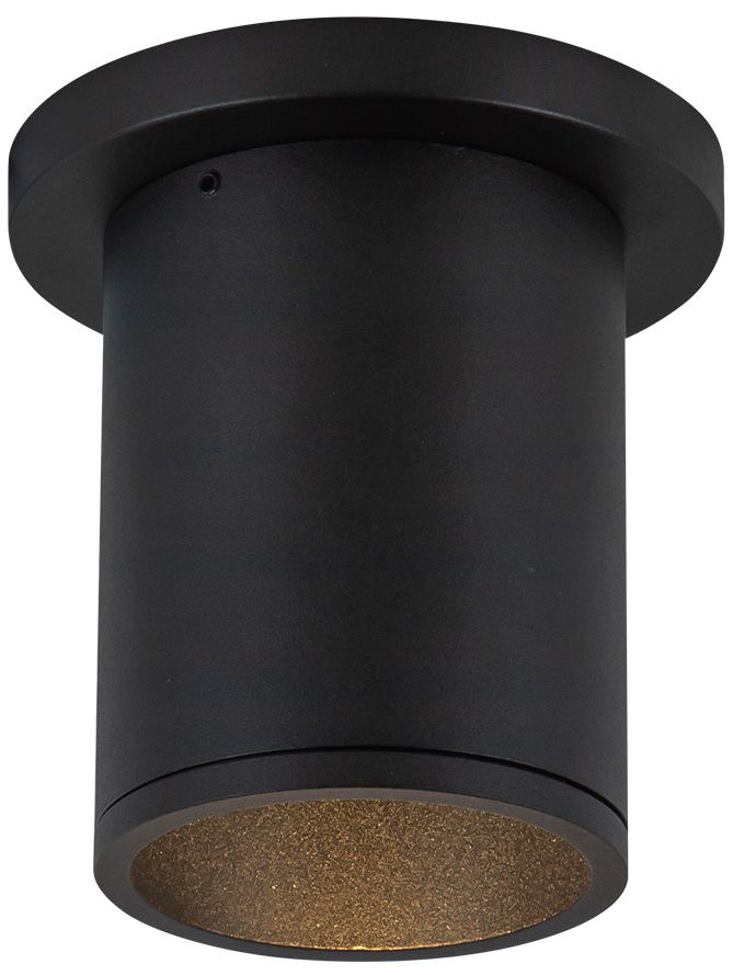 Image 2 Kuzco Lorna 4-in (3-in Dia.) 36 Degree Optic Black LED Ceiling Mount more views