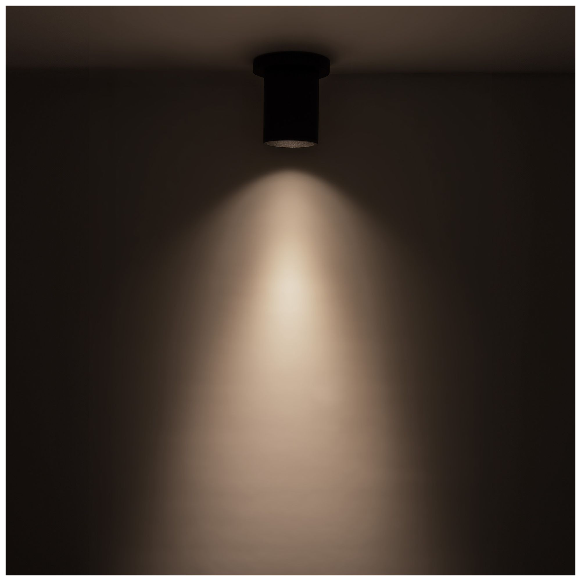 Image 4 Kuzco Lorna 4-in (3-in Dia.) 36 Degree Optic Black LED Ceiling Mount more views