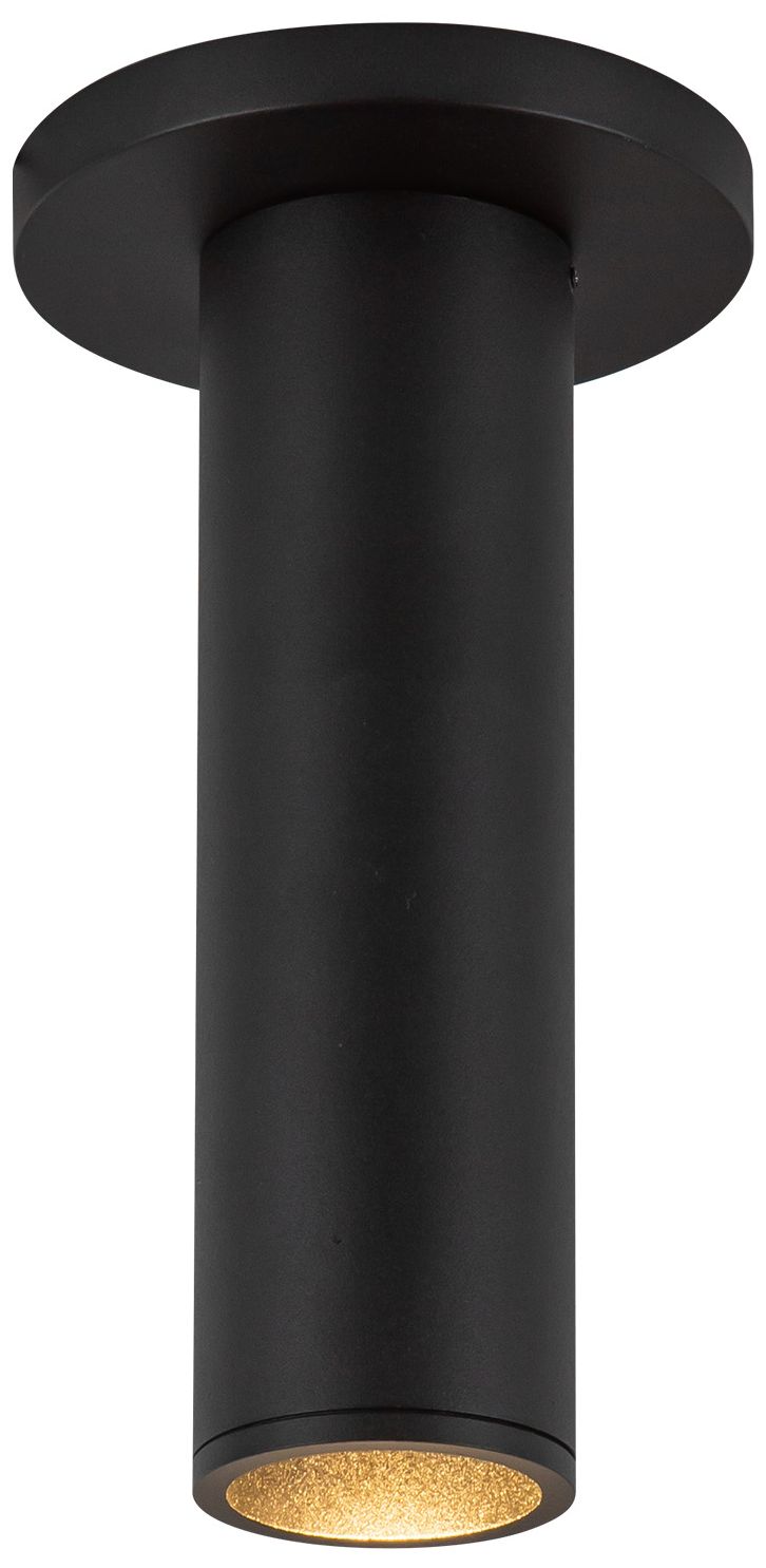 Image 2 Kuzco Lorna 8-in (2-in Dia.) 36 Degree Optic Black LED Ceiling Mount more views