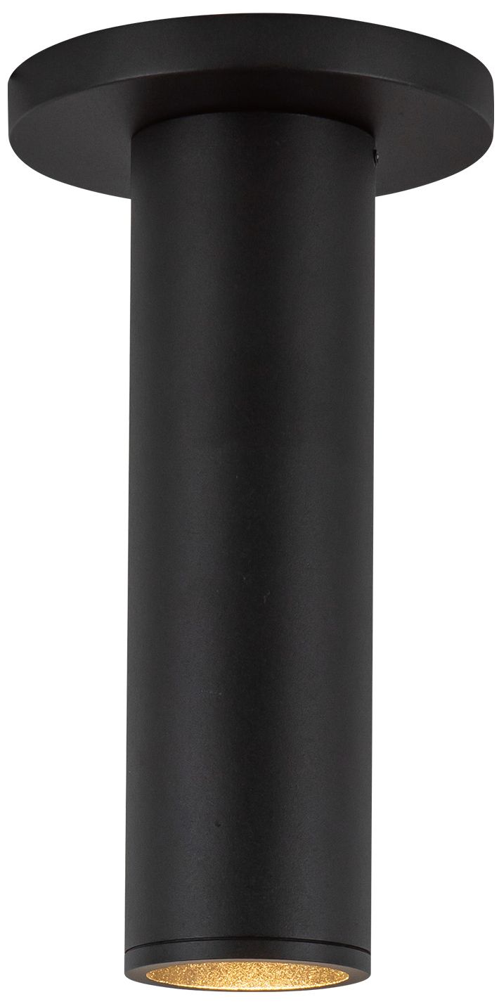 Image 3 Kuzco Lorna 8-in (2-in Dia.) 36 Degree Optic Black LED Ceiling Mount more views