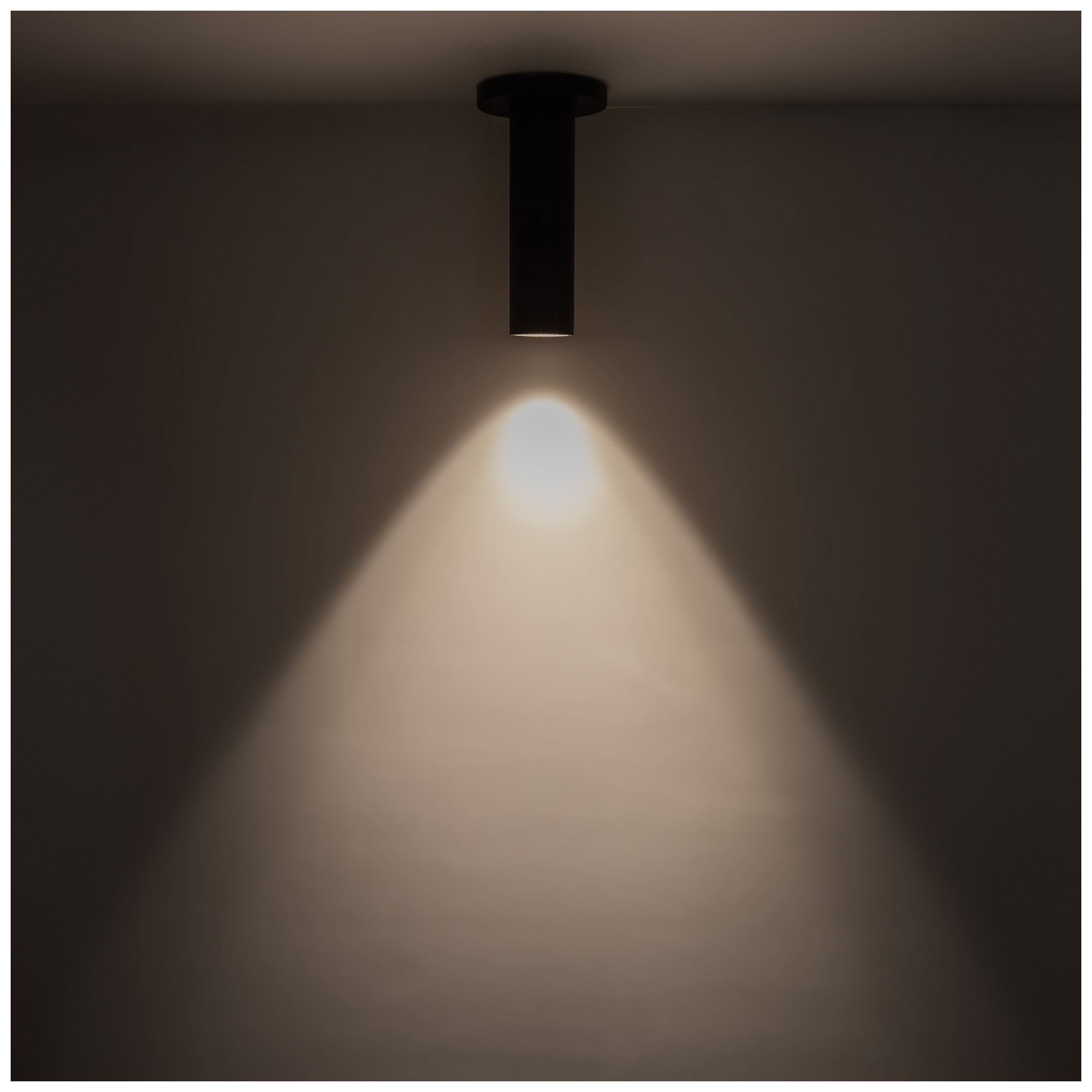 Image 5 Kuzco Lorna 8-in (2-in Dia.) 36 Degree Optic Black LED Ceiling Mount more views