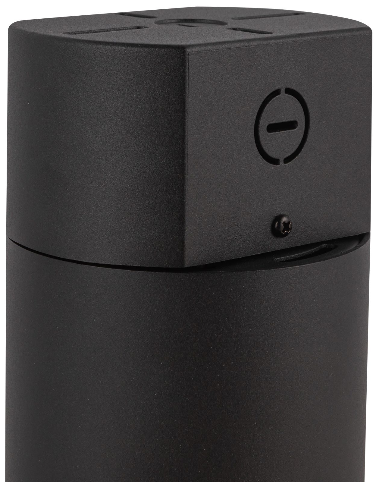 Image 4 Kuzco Lorna 8-in (4-in Dia.) Black LED Concrete Ceiling Mount more views