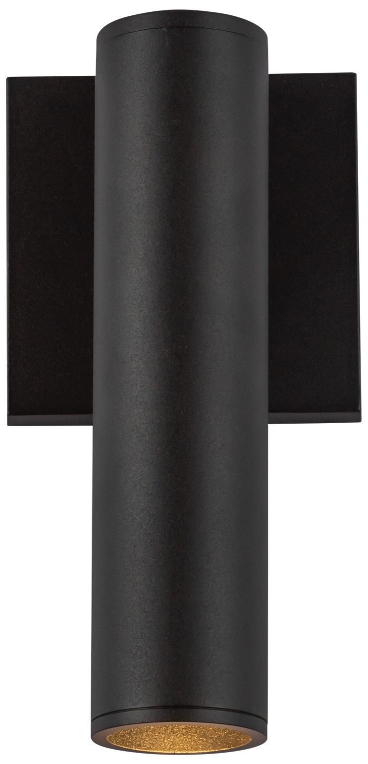 Image 3 Kuzco Lorna 9-in (2-in Dia.) 36 Degree Optic Black LED Wall Sconce more views