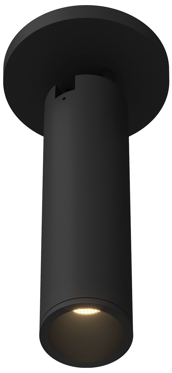 Kuzco Lorna 9-in (2-in Dia.) Black LED Adjustable Ceiling Mount