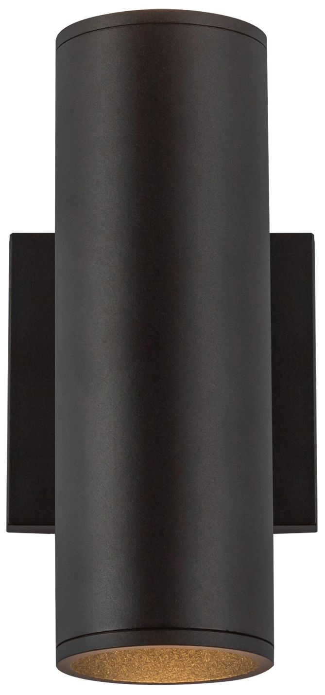 Image 3 Kuzco Lorna 9-in (3-in Dia.) 36 Degree Optic Black LED Wall Sconce more views