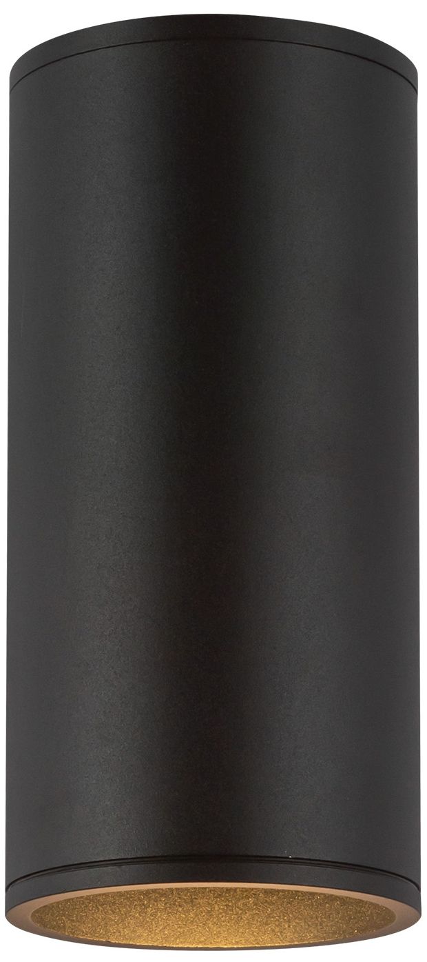 Image 3 Kuzco Lorna 9-in (4-in Dia.) 36 Degree Optic Black LED Wall Sconce more views