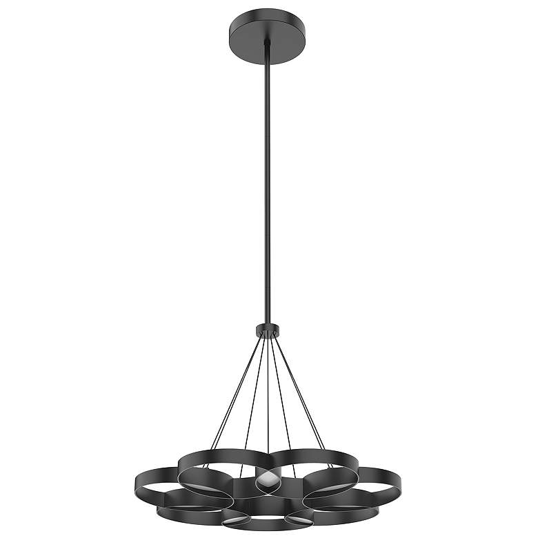 Image 1 Kuzco Maestro LED 26-in Black LED Chandeliers