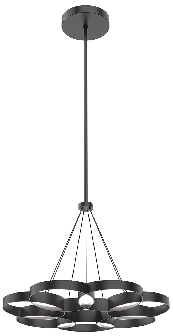 Image 2 Kuzco Maestro LED 26-in Black LED Chandeliers more views