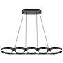 4_Kuzco Maestro LED 38-in Black Linear Pendant more views