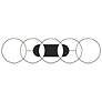 5_Kuzco Maestro LED 38-in Black Linear Pendant more views