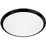 2_Kuzco Malta LED 12-in Black Flush Mount more views