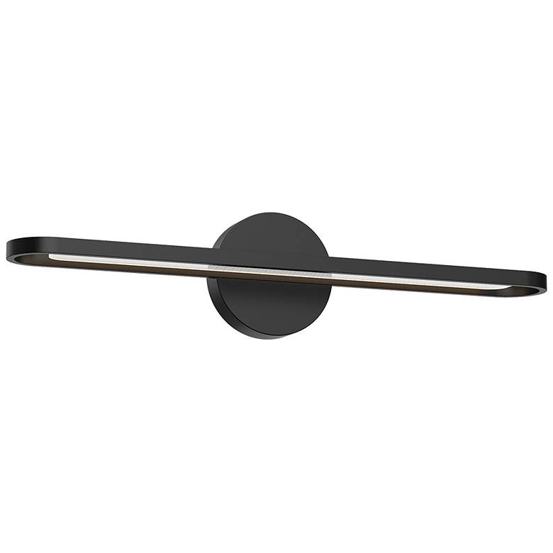 Image 1 Kuzco Marlon LED 24-in Black Vanity Light