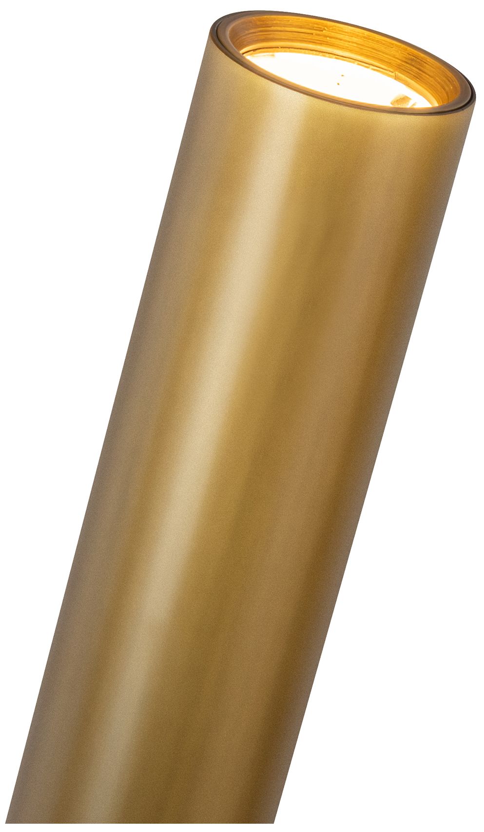 Image 4 Kuzco Mason LED 16-in Vintage Brass Wall Sconce more views