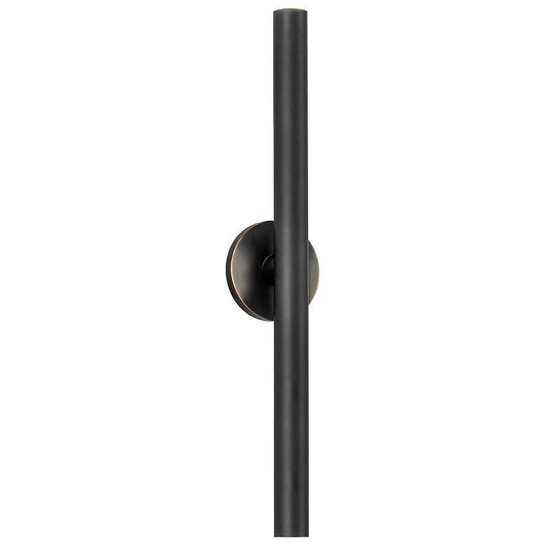 Image 1 Kuzco Mason LED 24-in Urban Bronze Wall Sconce