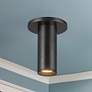1_Kuzco Mason LED 6-in Urban Bronze Semi-Flush Mount