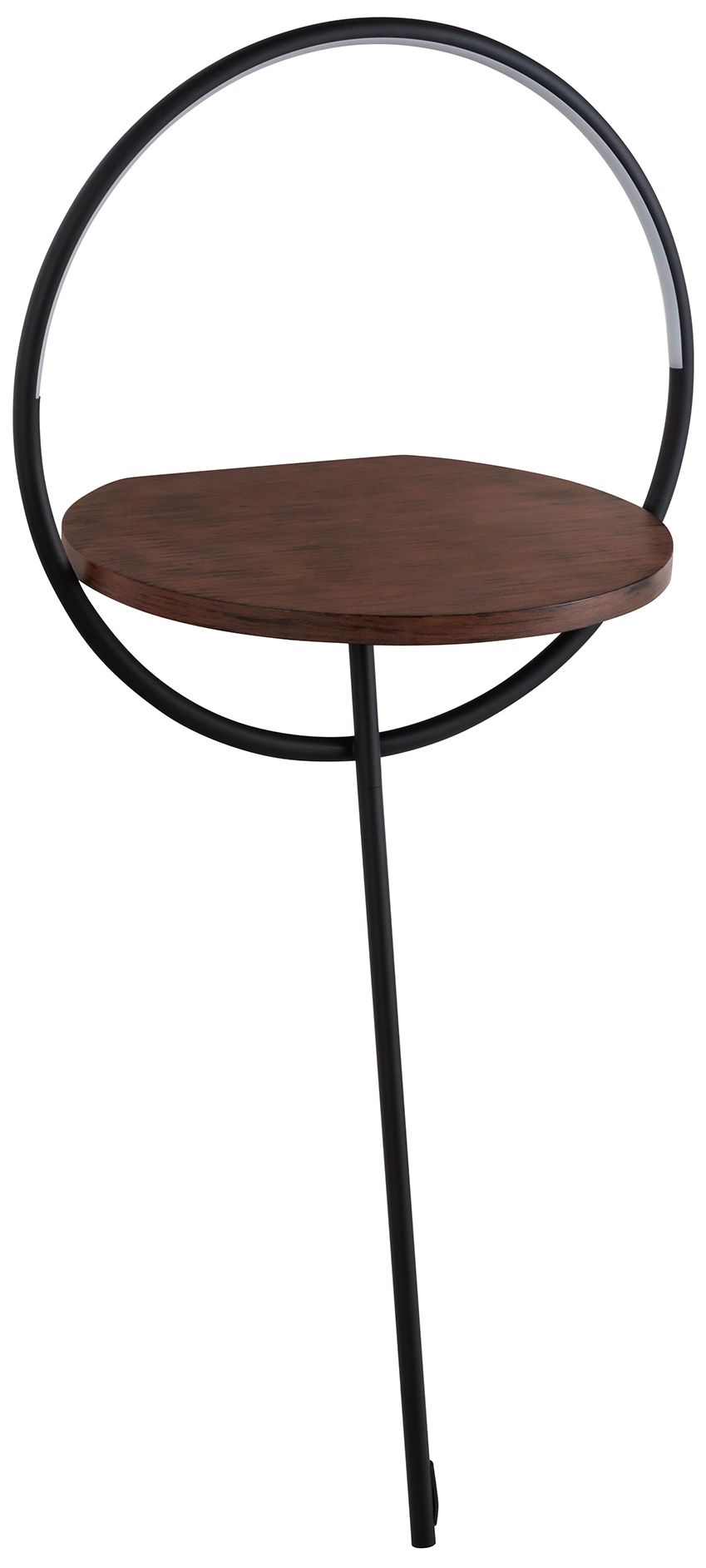 Image 2 Kuzco Maya LED 18-in Black/Walnut Floor Lamp more views